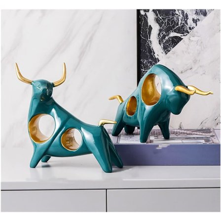 Kreative ko-dekorationer, enkle dyreharpiks håndværksdekorationer