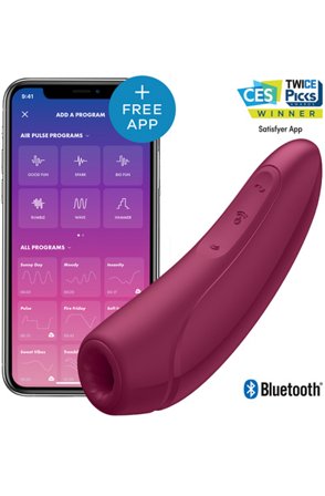 Satisfyer Curvy 1+ Rose Red - Woome.pl