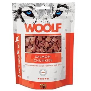 Woolf Salmon Chunkies 100 g