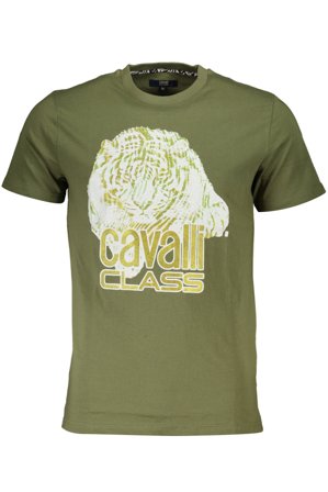 Cavalli Class T-shirt Maniche Corte Uomo Verde