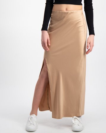 Grunt Diemen Satin Skirt Beżowy Spódnice Dziewczyna - Kids Brand Store