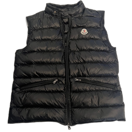 Svart dunväst från Moncler