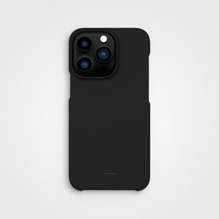 No Plastic-Handyhülle Kohlrabenschwarz, Hergestellt aus Pflanzen, iPhone 13 Pro Max