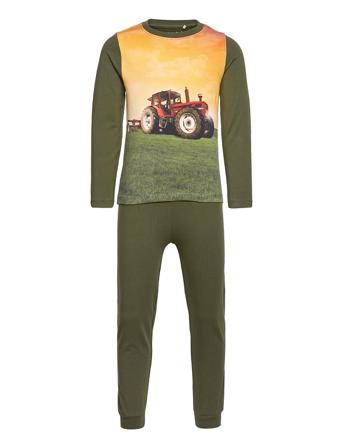 Pyjamas Pyjamas Sett Grønn Minymo