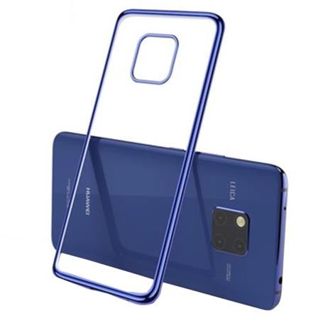 Stilfuldt silikonecover fra Floveme - Huawei Mate 20 Pro Silver