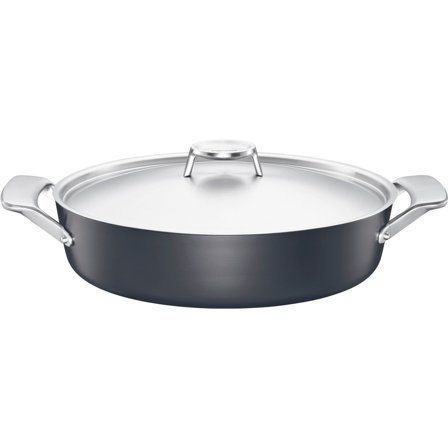 Fiskars Taiten sauterpande med låg 28 cm - Sort | KitchenOne