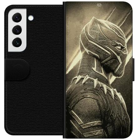 Samsung Galaxy S22+ 5g Plånboksfodral Wakanda Forever : Black