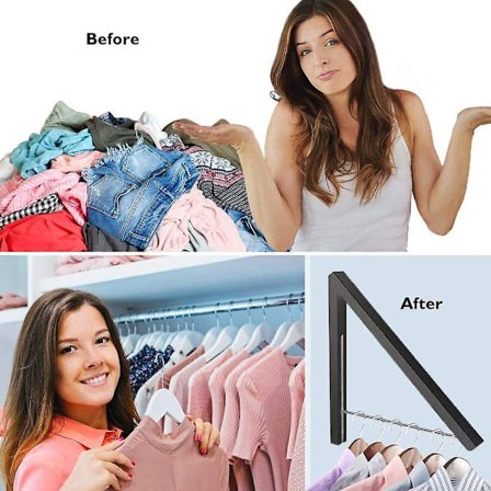 Väggmonterad klädställning, Vikbar Klädtork Retraktil Klädstång för Tvättstuga, Sovrum, Balkong, Husbil (svart)