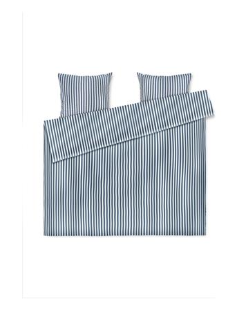 Bæk&Bølge Lines Bed Linen 220X220 Cm Se Home Textiles Bedtextiles Bed Sets Sininen Juna