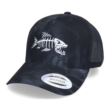 Skillfish - Svart trucker Keps - Fish Bones Typhon Kryptek Black Trucker @ Hatstore