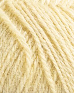 Garn Fin Alpacka 50g Ljusgul