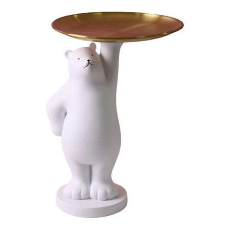 Statue med Brett, Dyrefigur Statue for Bordplate Hotelldekorasjon