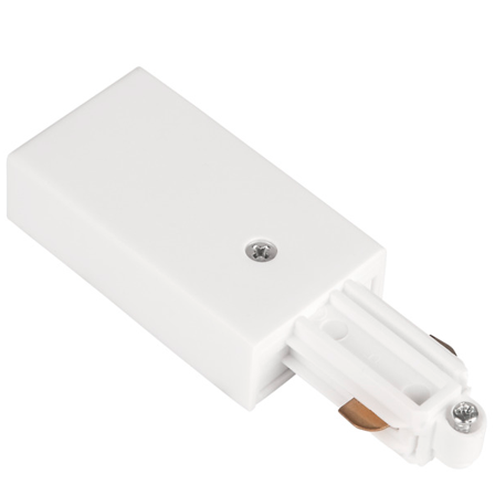 Hide-a-Lite LiteTrac Tilkobling 1-faset, hvit Høyre, Stikkontakter & kabler