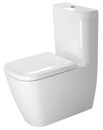 Duravit Happy D.2 Toalettstol anti-bakteriell, Badrum