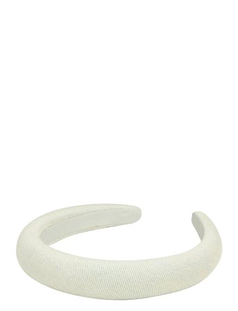 Washed Denima Midi Hairbrace White Becksöndergaard