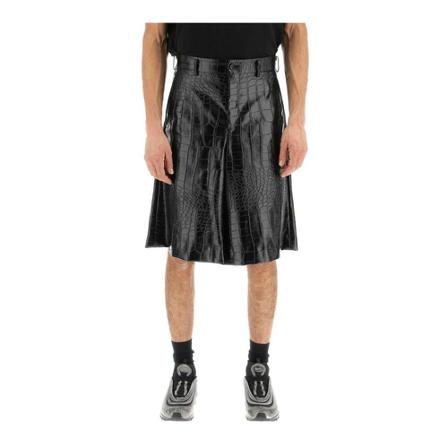 Comme des Garçons, Casual Shorts Zwart, Heren, Maat:M