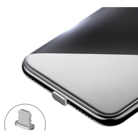 Ljusgrå-10 st dammskydd Dammskydd Telefon dammskydd Kompatibel med