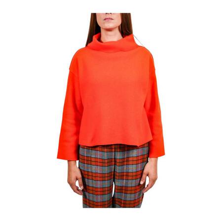 Niu, Turtlenecks Pomarańczowy, Kobieta, Rozmiar: L