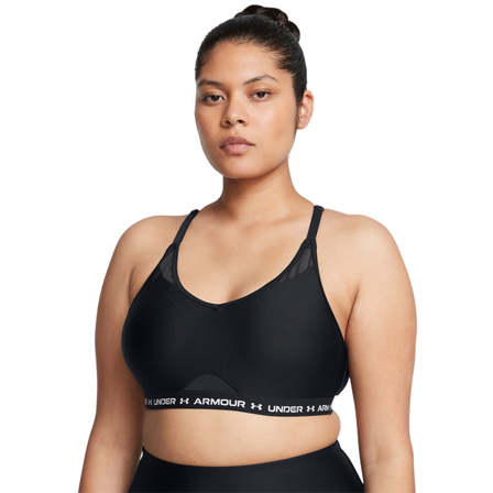 Under Armour Crossback Low Sport-BH Svart