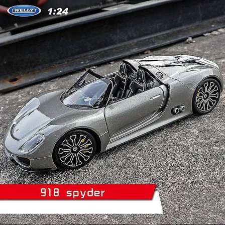 Welly 1:24 Porsche 911 Gt3 Rs Blå Bilmodell Legering Bilmodell Simulering Bildekorasjon Samling Gave Leke Dødstøpt Modell Gutte Leke