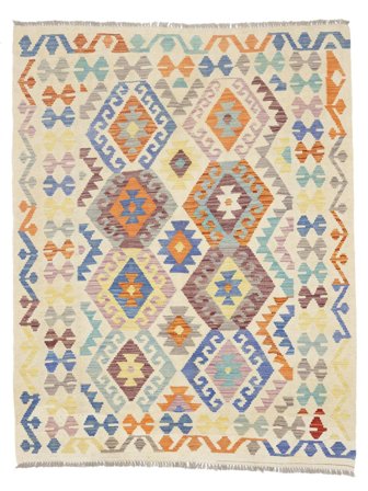 Kilim Afghan Old Style Rug Oriental Orange/Yellow (Wool, Afghanistan)