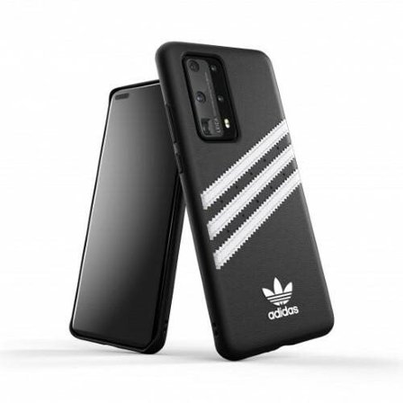 Adidas OR Formgjutet PU-fodral för Huawei P40 - Svart och vitt