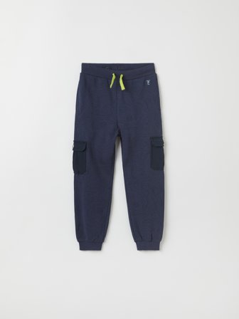Polarn O. Pyret - Sweattrousers with cargo pockets - 116 - Childrenswear - blue