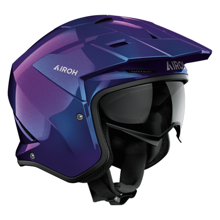 Airoh Kombakt Öppen Hjälm Lila S