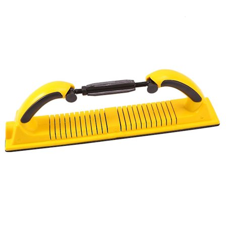 70x400mm Torrslipning Hand Push Board Bilspackel Ask Handhyvel Rektangulärt vakuum sandpapper Grindi-b-max
