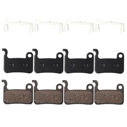 4 par cykelfjädrande skivbromsbelägg för Deore M596 M595 M535 M665 M775/776/765 /r M975 M966 M965