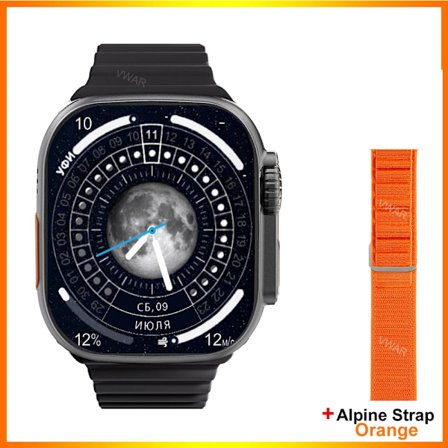 Vwar ZD8 Ultra Max Plus Smartwatch Kompass 2.2 "