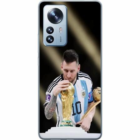Xiaomi 12 Pro Genomskinligt Skal Messi