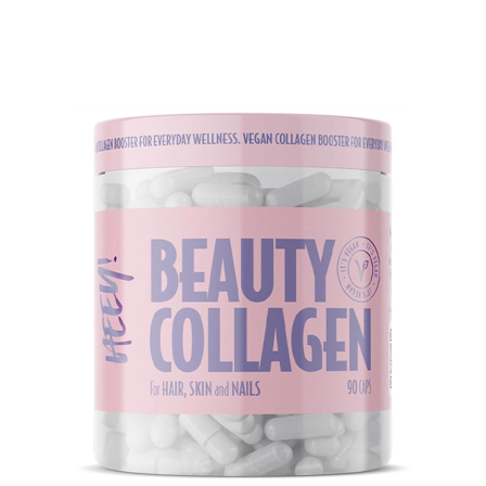 Heey! Beauty Collagen + Hyaluronsyre Vegansk Kollagen 90 kapsler
