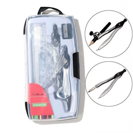 TD Pencil Stop Compass System - 10st - Metall - Svart - Ritverktyg - Geometri