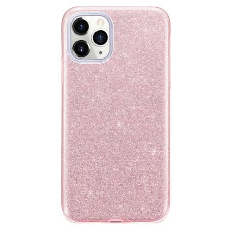 Glitter Skal För Iphone 13 Pro - Roséguld Rosa