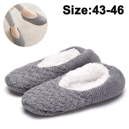 Tossut Naisten Pehmosukat Liukumattomat Tossut Talvi Koti Lämmin 43-46 size
