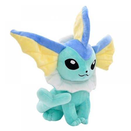 Plushies - Vaporeon Plysch - Vaporeon Gosedjur - Vaporeon Evolution Plyschleksakssamling Premium Design