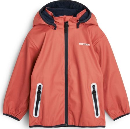 Tretorn Kids' Aktiv Fleece Jacket Children rain jackets Pink 110/116