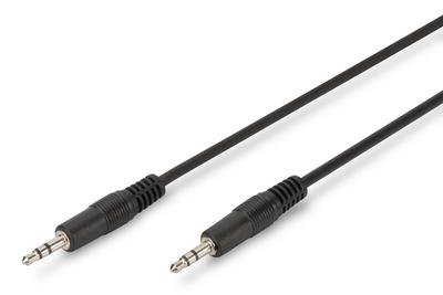 Digitus cable Audio Cable - 3.5mm Stereo Male to Male, 2,5 m