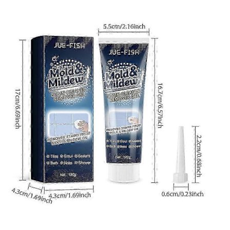 MOULD MAGIC EXTREME GEL FJERNER 120G TUBE SILIKONE VASKE GROUT Sikker Eco[HK]