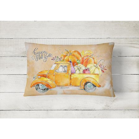 Höstskörd Italiensk Vinthund Tyg Dekorativ Kudde A