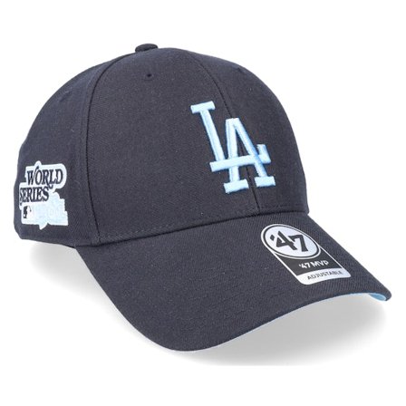 47 Brand - Azul adjustable Gorra - Los Angeles Dodgers MLB Sure Shot MVP Navy Adjustable @ Hatstore