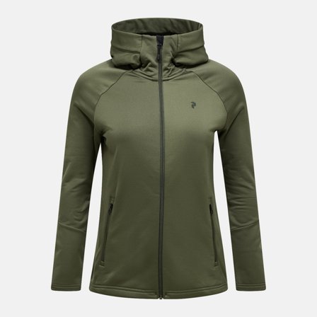 Peak Performance - Rider Essentials Midlayer Zip Hood Women