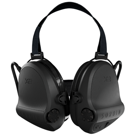 Sordin X2 Black Neckband Gel
