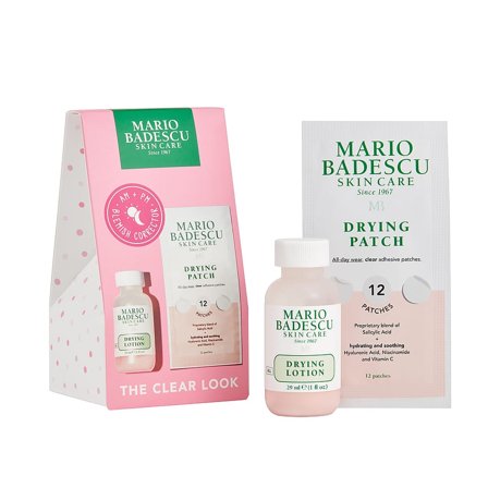 Mario Badescu The Clear Look Kit, Skincare, Masker, Pimple Patches
