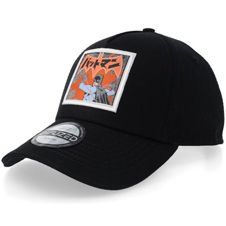 Difuzed - Zwart adjustable Cap - Batman Cap Black Adjustable @ Hatstore