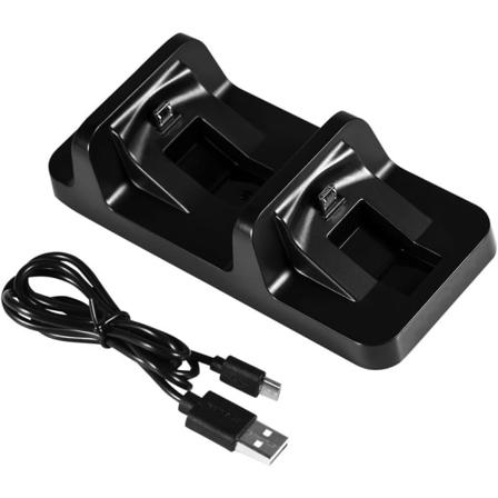 Galaxy PS4 Controller Oplader, Dobbelt USB PS4 Controller Ladestation til PS4 Game Controller