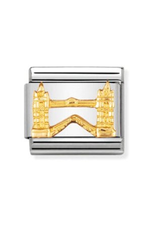 Relief Symbols 18k gold Monuments Tower bridge