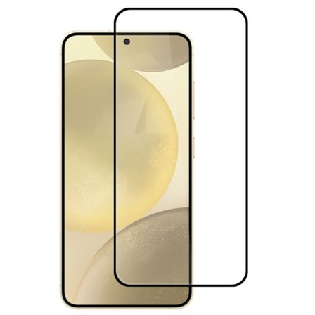 2-PACK SKALO Samsung Galaxy S24 FE Heltäckande Skärmskydd Härdat Glas - Svart