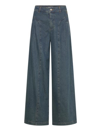 Coster Copenhagen High Waisted Denim Pants - Anna Fit - Blue - 40